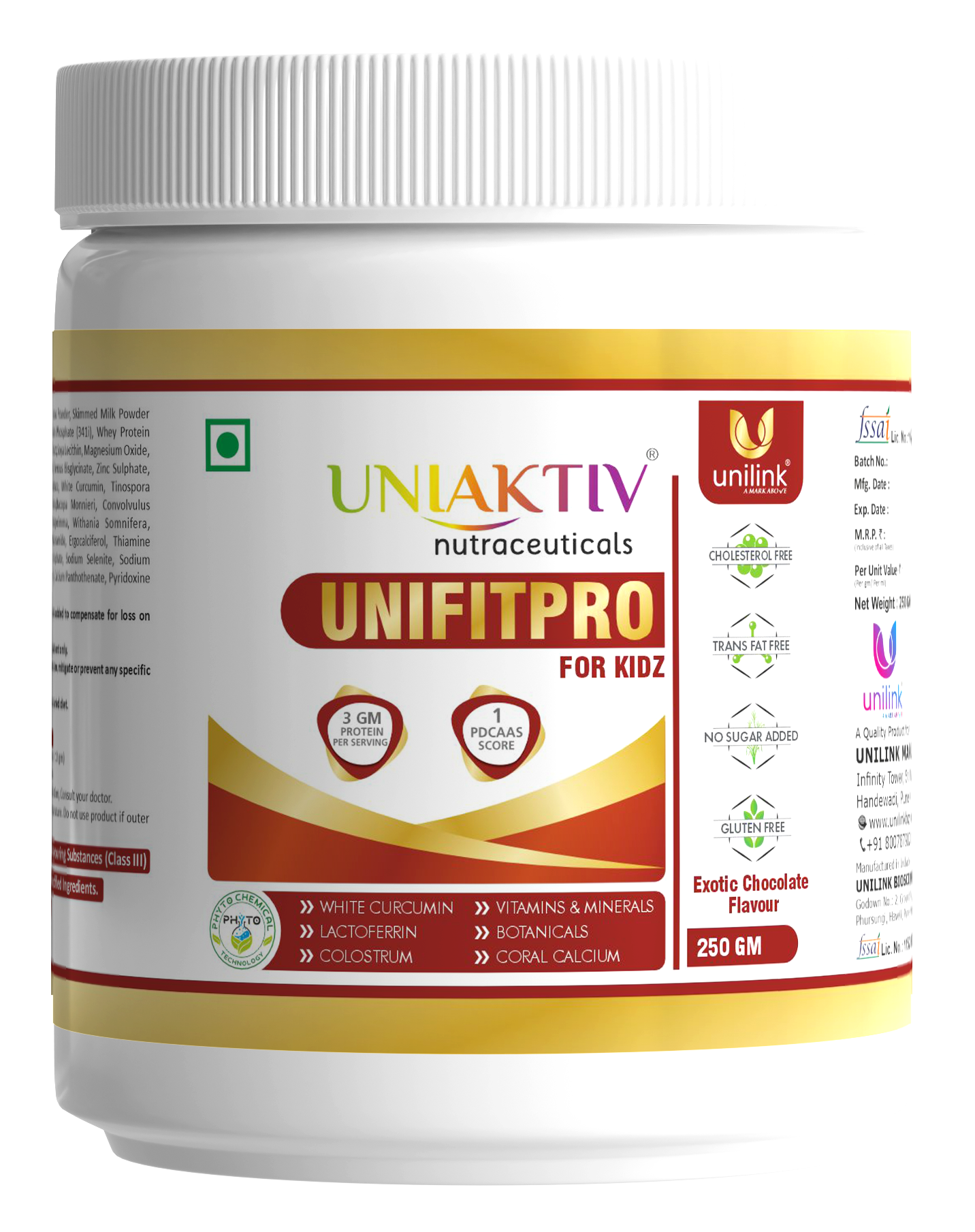 UNIAKTIV UNIFITPRO FOR KIDZ