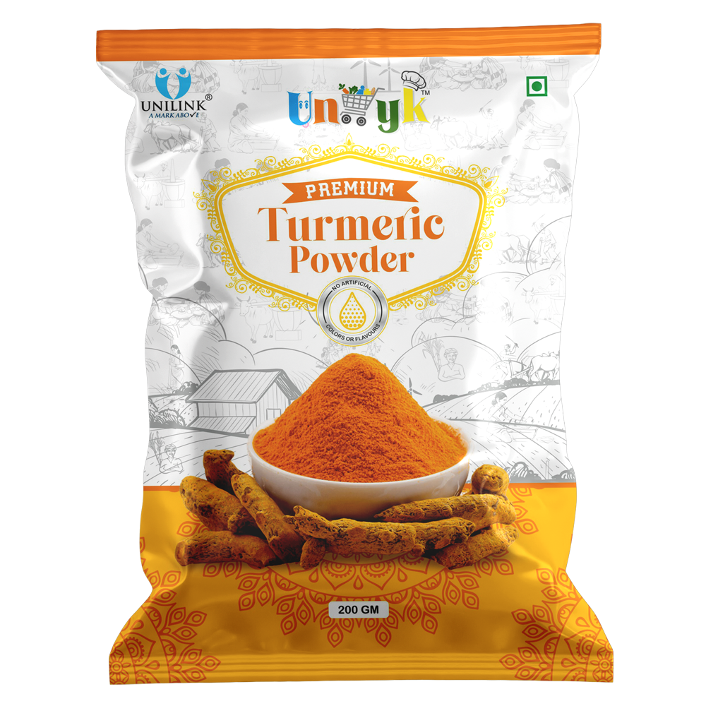 UNYK TURMERIC POWDER 200 GM V2