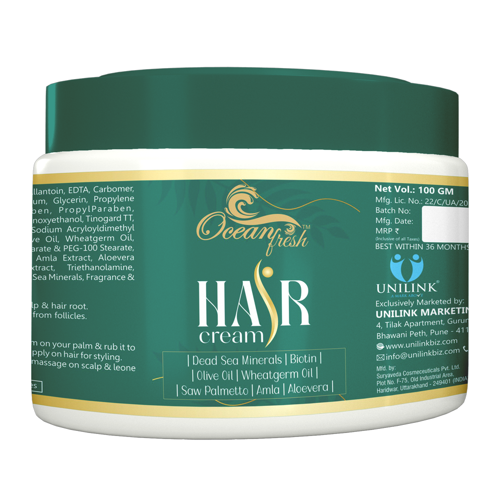 Ocean Fresh Hair Cream 100gm