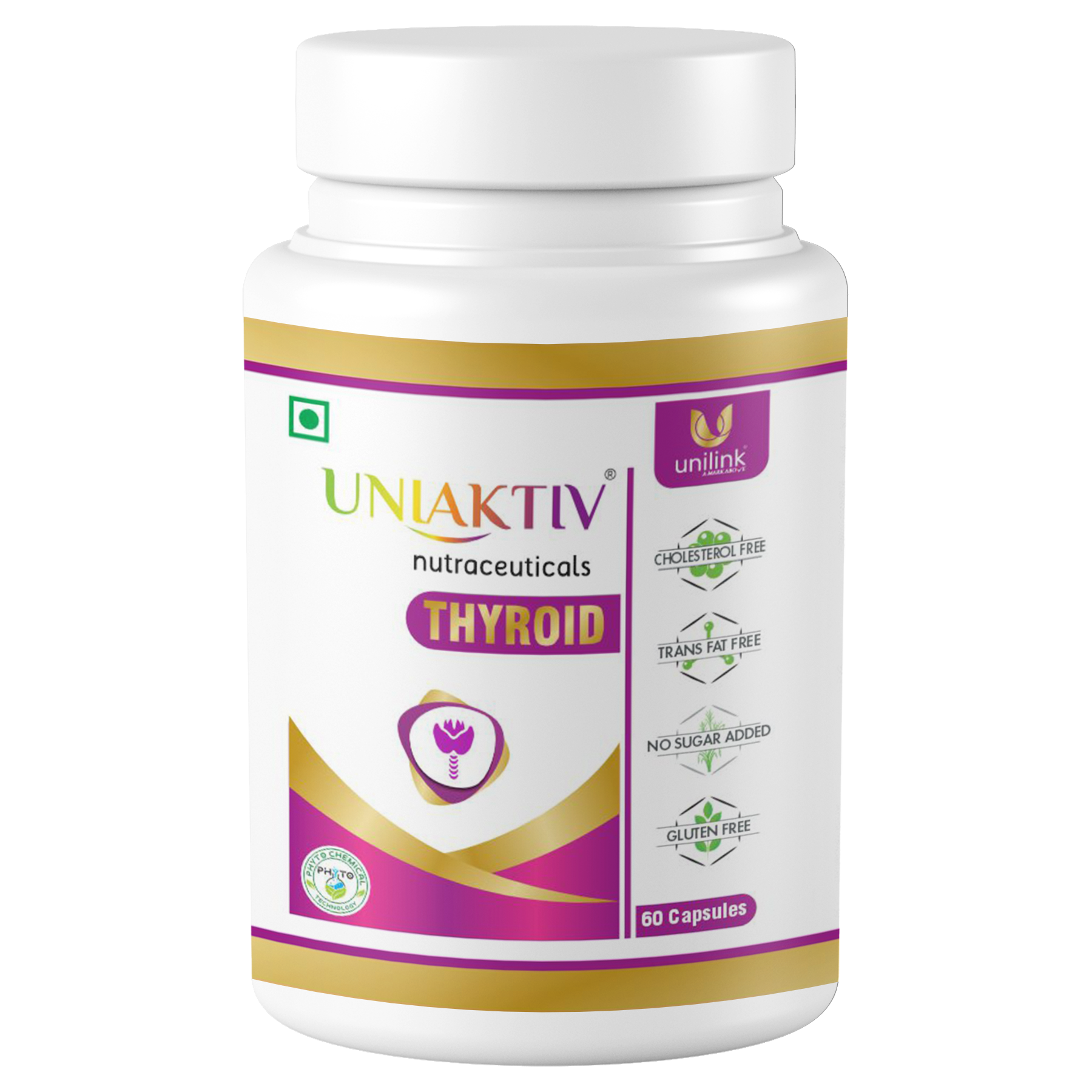 UNIAKTIV Thyroid 60 CapV2